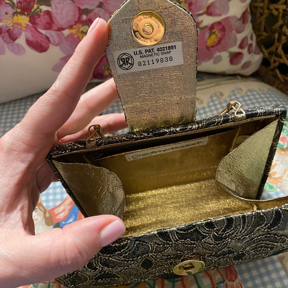 Vintage structured clutch - Picture 2 of 3